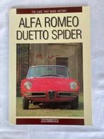 Alfa Romeo Duetto Spider, Boek Engels, foto's zw en kleur, Alfa Romeo, Ophalen of Verzenden, Zo goed als nieuw