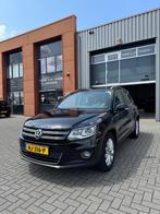 Volkswagen Tiguan 1.4 TSI 150PK DSG 2015 Clima Trekhaak, Auto's, 15 km/l, Zwart, 4 cilinders, Overige bekleding