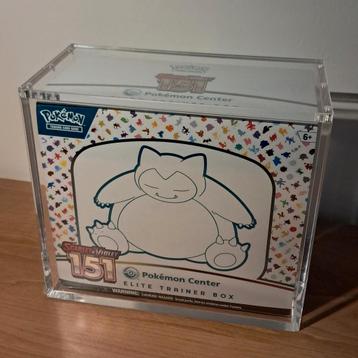 Sealed 151 Pokémon Center Elite Trainer Box beschikbaar voor biedingen