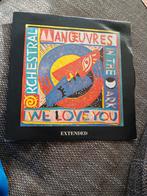 Orchestral Manoeuvres - We Love You 12" maxi Single, Cd's en Dvd's, Vinyl Singles, Ophalen of Verzenden, Gebruikt, 12 inch