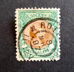 Nederland 1891 nvph 45 Prinses Wilhelmina (hangend haar), Postzegels en Munten, Postzegels | Nederland, Ophalen of Verzenden, Gestempeld