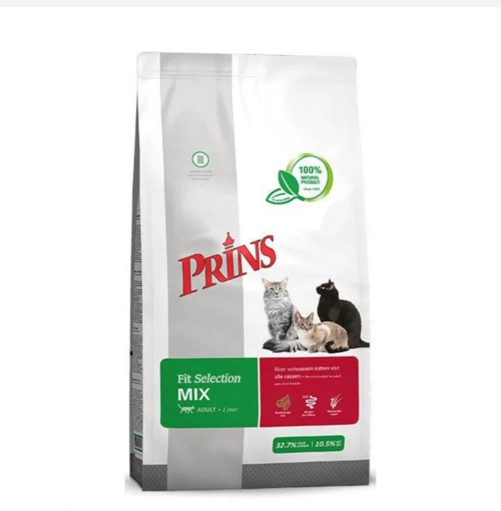 Prins kat kattenvoer mix fit selection, Dieren en Toebehoren, Ophalen, Kat