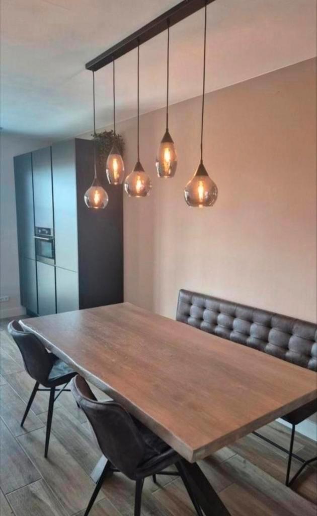 Eettafel Goossens, Huis en Inrichting, Tafels | Eettafels, Gebruikt, 100 tot 150 cm, 200 cm of meer, Vijf personen of meer, Rechthoekig