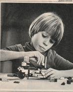 Retro reclame 1978 Lego jongetje maakt racemotor, Verzenden, Overige typen
