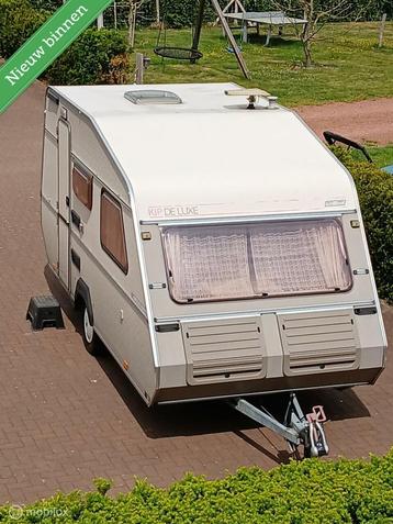 Kip KL 40 T, Bj1986, Uniek Mooie En Originele Retro Caravan! beschikbaar voor biedingen
