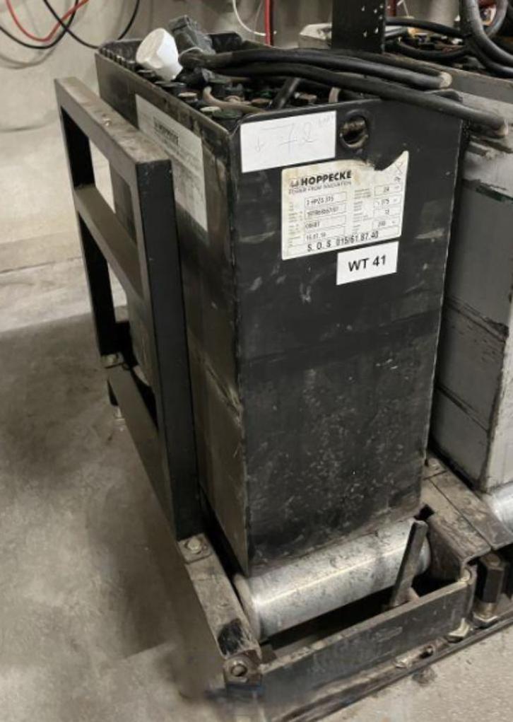 Rollerbaan met Tractiebatterij (Hoppecke 24V - 375Ah), Doe-het-zelf en Verbouw, Gereedschap | Overige machines, Gebruikt, Ophalen