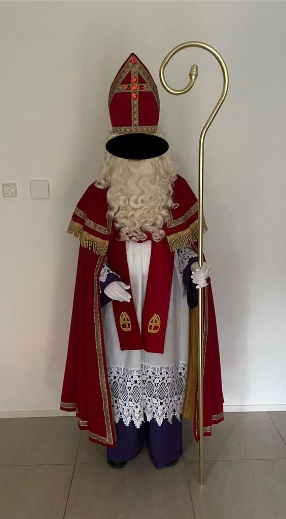 Luxe compleet Sinterklaas kostuum te koop aangeboden, Diversen, Sinterklaas, Ophalen of Verzenden