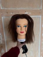 Kappersopleiding pop met echt haar, Ophalen of Verzenden, Zo goed als nieuw, Meerdere media