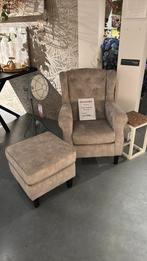 Fauteuil galtico met hocker | SHOWMODEL, Ophalen, Zo goed als nieuw