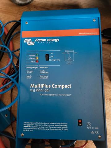 Victron multiplus 1600 met 260 ah lp accu beschikbaar voor biedingen
