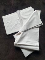 Katoenen eenpersoonslaken wit, Hobby en Vrije tijd, Stoffen en Lappen, Ophalen of Verzenden, Nieuw, Katoen, 120 cm of meer