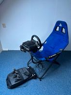 Playseat + Logitech racestuur en pedalen, Spelcomputers en Games, Spelcomputers | Sony PlayStation Consoles | Accessoires, Ophalen