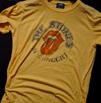 The Rolling Stones T-shirt, Maat 48/50 (M), Geel, Ophalen of Verzenden, Gedragen