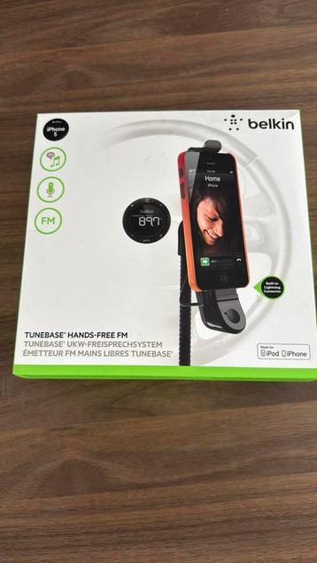 Belkin TuneBase FM met handsfreefunctie tbv iphone lighting beschikbaar voor biedingen