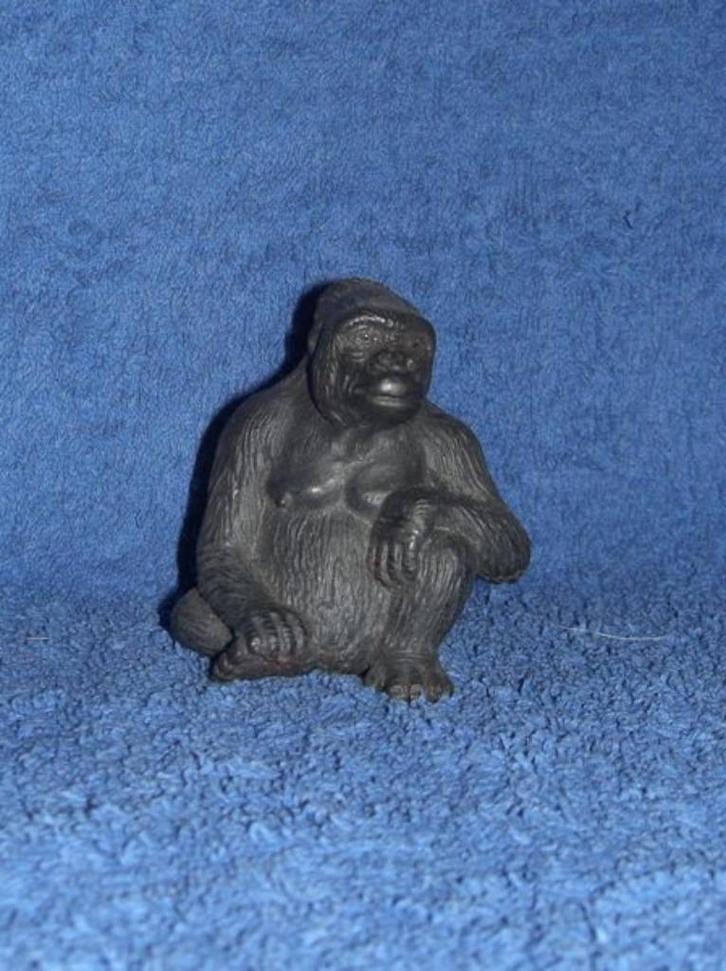 Schleich 14197 gorilla, dierfiguur, Verzamelen, Dierenverzamelingen, Gebruikt, Beeldje of Figuurtje, Wild dier, Ophalen of Verzenden