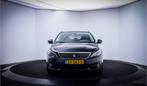 Peugeot 308 SW 1.2T ALLURE PANO | DENON SOUND | STOELVERW |, Gebruikt, 1199 cc, Leder en Stof, Zwart