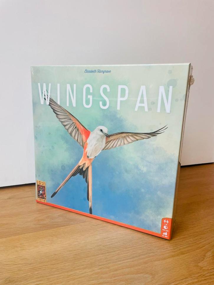 Wingspan Bordspel - Nieuw in Plastic!, Hobby en Vrije tijd, Gezelschapsspellen | Bordspellen, Nieuw, Een of twee spelers, Ophalen of Verzenden