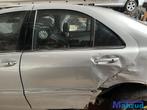 MERCEDES S W220 Zilver 744 links achter deur 1998-2005, Auto-onderdelen, Carrosserie en Plaatwerk, Gebruikt, -, Deur, Ophalen of Verzenden