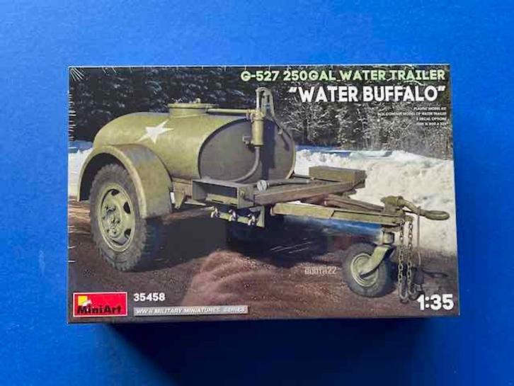 MiniArt	35458	250 gal Water Trailer "Water Buffalo"	1/35, Hobby en Vrije tijd, Modelbouw | Figuren en Diorama's, Nieuw, 1:35 tot 1:50