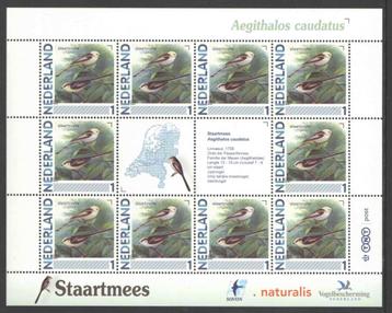 Postzegels Vogels in Nederland: Staartmees beschikbaar voor biedingen