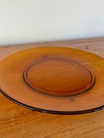 Onderbord/hapjes schaal, Ophalen, Zo goed als nieuw, Rond, Glas