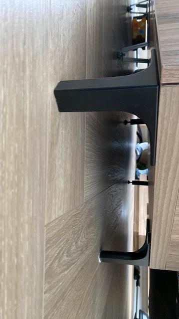 Besta IKEA TV meubel 180x40x38 grijs gelazuurd - afbeelding 5