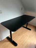 Zwarte Zit Sta Bureau, Huis en Inrichting, Bureaus, Ophalen of Verzenden, Zo goed als nieuw