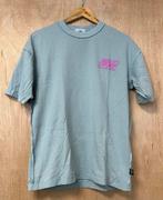 Banlieue oversized t-shirt met front en backprint - Maat XS, Blauw, Ophalen of Verzenden, Zo goed als nieuw, Maat 34 (XS) of kleiner