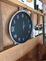 Industriele klok, uniek item, barrel, deksel, handgemaakt!, Ophalen, Nieuw, Analoog, Wandklok