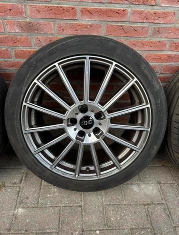 Audi A6 A7 velgen + A merk zomerbanden AEZ 19” 5x112 A5 A8 beschikbaar voor biedingen