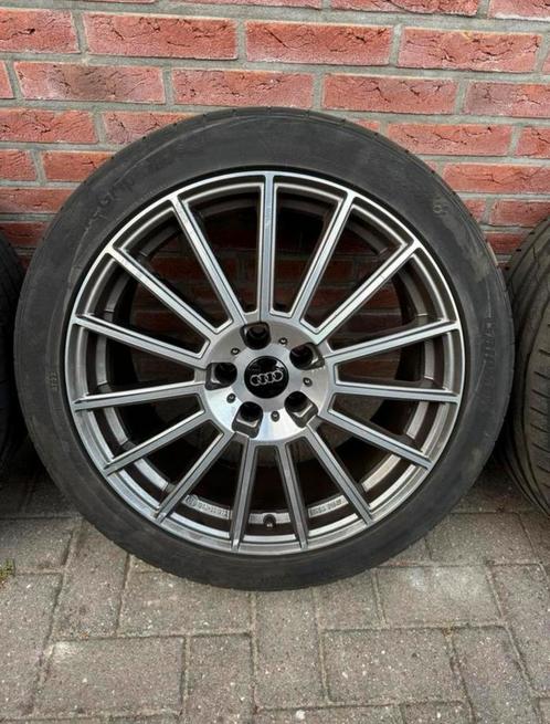Audi A6 A7 velgen + A merk zomerbanden AEZ 19” 5x112 A5 A8, Auto-onderdelen, Banden en Velgen, Banden en Velgen, Zomerbanden, 19 inch