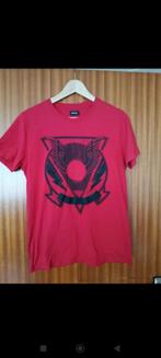 Diesel T-shirt Heren - Maat S - Rood, Diesel, Ophalen of Verzenden, Zo goed als nieuw, Rood