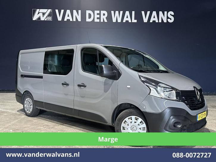 Renault Trafic 1.6 dCi 126pk *MARGE, GEEN BTW* L2H1 Dubbele, Auto's, Bestelauto's, Bedrijf, Te koop, ABS, Airconditioning, Alarm