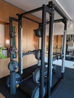 Technogym Olympic Power Rack incl toebehoren, perfecte staat, Ophalen, Zo goed als nieuw, Metaal, Krachtstation