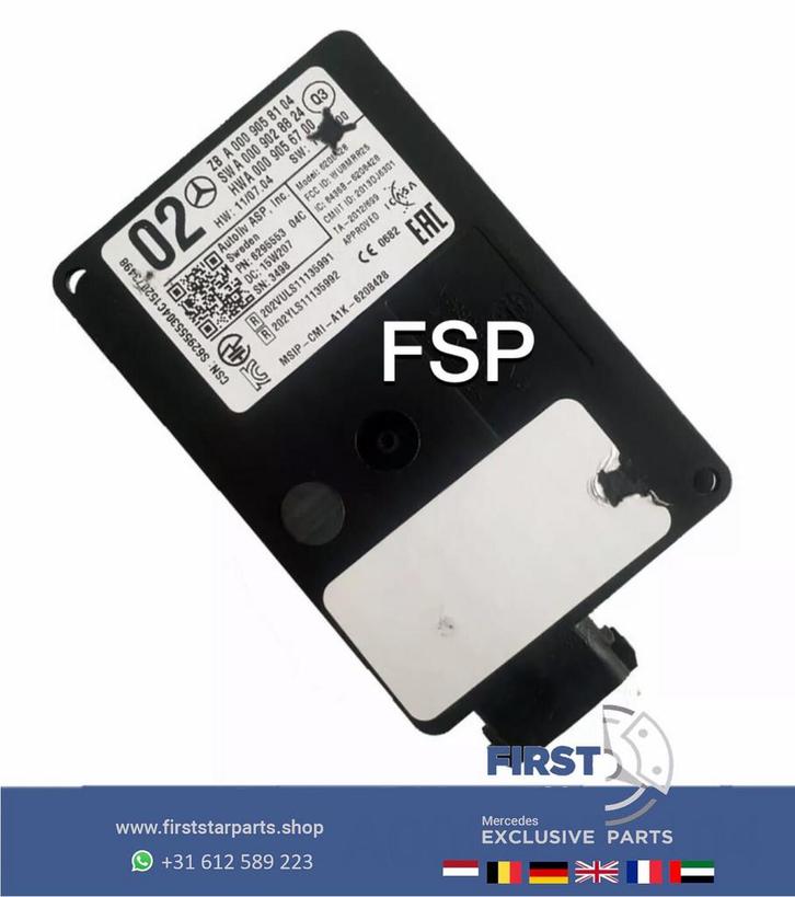 A0009058104 / A0009058702 RADAR SENSOR Mercedes C KLASSE W20, Auto-onderdelen, Elektronica en Kabels, Mercedes-Benz, Gebruikt