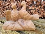 mooie groot hand gemaakte  houten beeld van vogels, Antiek en Kunst, Kunst | Beelden en Houtsnijwerken, Ophalen of Verzenden