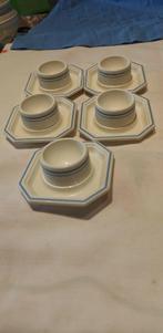 eierdopjes vintage Emsa WD in melanie  5 stuks, Overige materialen, Gebruikt, Overige typen, Ophalen of Verzenden