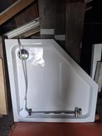 douchebak Villeroy & Boch plus doucheset 100cm maal 100cm, Huis en Inrichting, Badkamer | Badkamermeubels, Ophalen, Gebruikt, 50 tot 100 cm