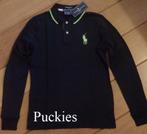 Zwarte Ralph Lauren Big Pony dames polo maat L *NIEUW*, Zwart, Maat 42/44 (L), Nieuw, Ophalen of Verzenden