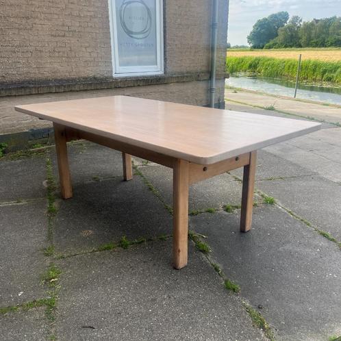 Borge Mogensen Asserbo grenen tafel jaren 60 Zweeds design, Huis en Inrichting, Tafels | Eettafels, Gebruikt, 50 tot 100 cm, 150 tot 200 cm