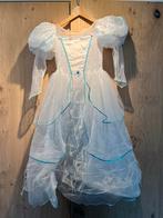 Originele Arielle Disney jurk - 8 jaar - wit / glitter, Meisje, Gebruikt, Ophalen of Verzenden