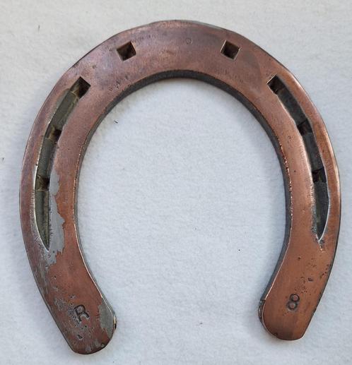 Antiek gebronsd hoefijzer, Antiek en Kunst, Antiek | Gereedschap en Instrumenten, Ophalen of Verzenden