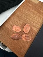4 toverland pressed pennies, Ophalen of Verzenden