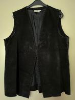 vest suède zwart western stijl M van B.B by H&M 100% leer, Maat 38/40 (M), H&M, Zwart, Ophalen of Verzenden