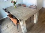 Eettafel Bassano 220x100 light grey, Huis en Inrichting, Tafels | Eettafels, Ophalen, 200 cm of meer, 50 tot 100 cm, Zo goed als nieuw