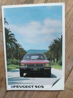 Peugeot 505 brochure 1983, Boeken, Ophalen of Verzenden, Zo goed als nieuw, Peugeot, Peugeot