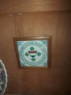 Vintage Tegel - Nederlandse Bond van Plattelandsvrouwen, Minder dan 50 cm, Gebruikt, Ophalen of Verzenden, Minder dan 50 cm