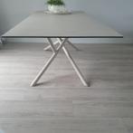 Moderne Keramische design tafel., Huis en Inrichting, Tafels | Eettafels, 200 cm of meer, Glas, Rechthoekig, Ophalen of Verzenden
