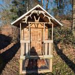 Kippenhokje met kippen, Dieren en Toebehoren, Pluimvee | Toebehoren, Ophalen, Zo goed als nieuw, Kippenhok of Kippenren