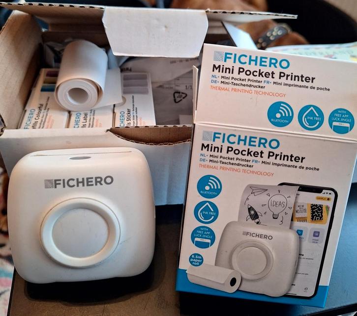 Mini Pocket Printer - Direct Printen!, Computers en Software, Labelprinters, Ophalen of Verzenden